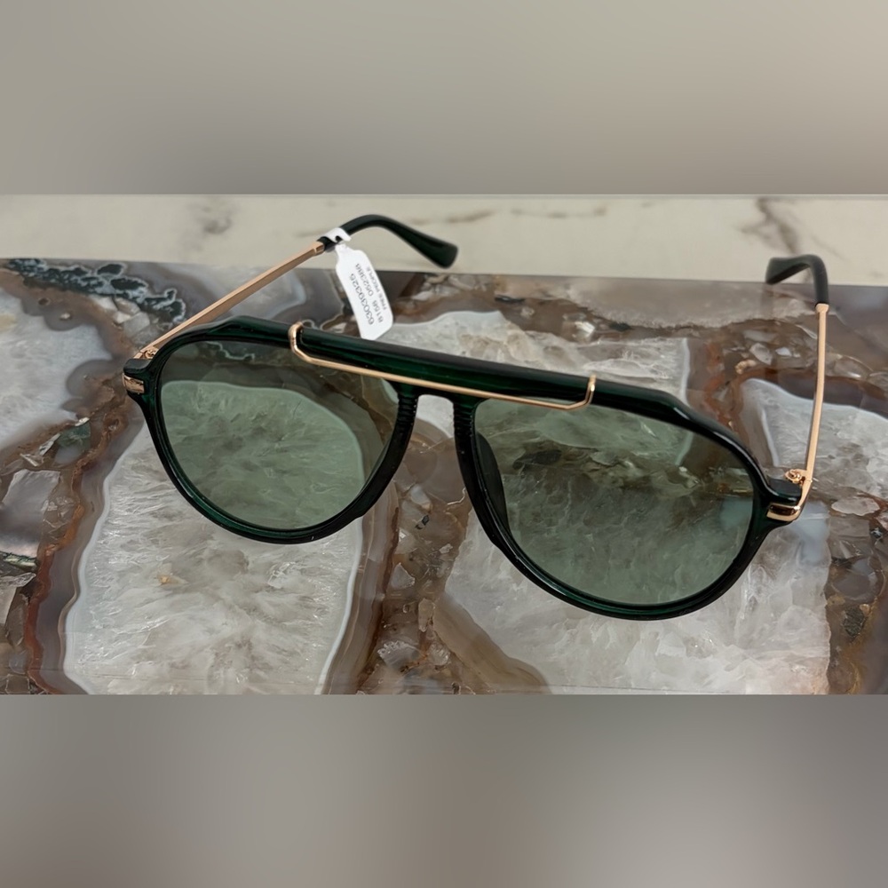 Free people Ventura Oversized Aviator Sunglasses
